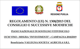 VALLEGNA SOCIETA' AGRICOLA S.R.L.