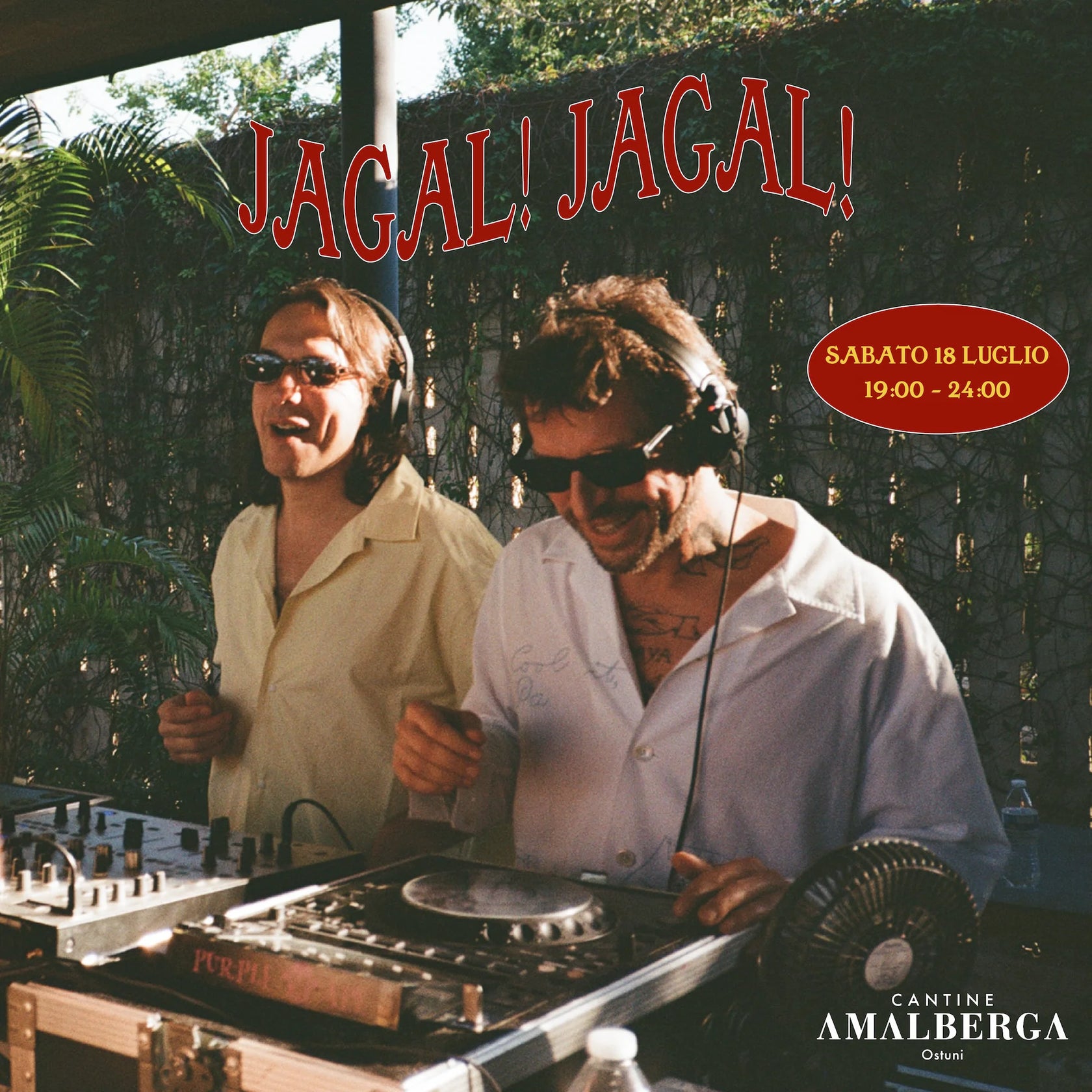 Aperitivo con Jagal Jagal! Sabato 18 Luglio